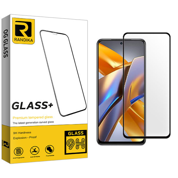 محافظ صفحه نمایش سرامیکی راندیکا مدل RK مناسب برای گوشی موبایل شیائومی Poco M5s