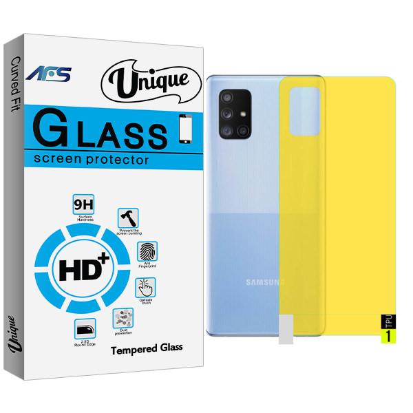 محافظ صفحه نمایش ای اف اس مدل Unique Glass مناسب برای گوشی موبایل سامسونگ Galaxy A72