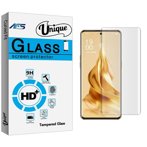 محافظ صفحه نمایش ای اف اس مدل Unique UV مناسب برای گوشی موبایل اوپو Reno 9 Pro