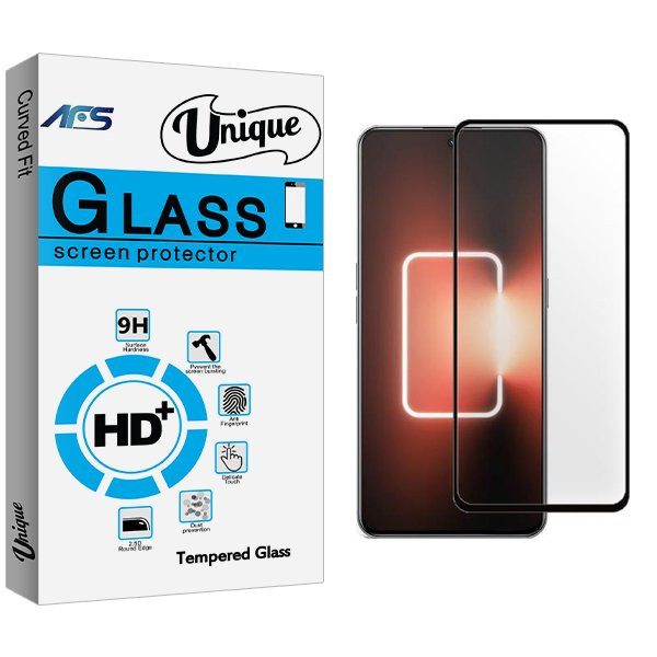 محافظ صفحه نمایش شیشه ای ای اف اس مدل Unique مناسب برای گوشی موبایل ریلمی GT3