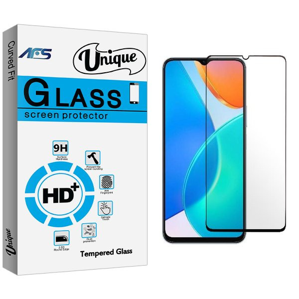 محافظ صفحه نمایش شیشه ای ای اف اس مدل Unique مناسب برای گوشی موبایل آنر X6