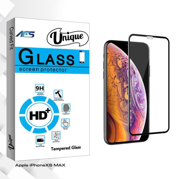 محافظ صفحه نمایش ای اف اس مدل Unique Glass مناسب برای گوشی موبایل اپل Iphone XS MAX