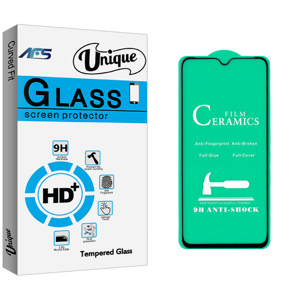محافظ صفحه نمایش سرامیکی ای اف اس مدل Unique Glass مناسب برای گوشی موبایل شیائومی Redmi Note 8