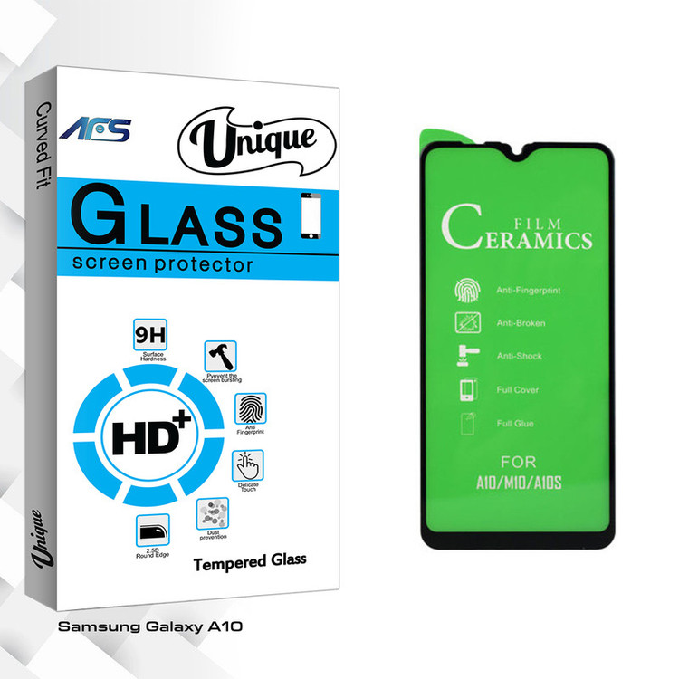 محافظ صفحه نمایش ای اف اس مدل Unique Glass مناسب برای گوشی موبایل سامسونگ Galaxy A10