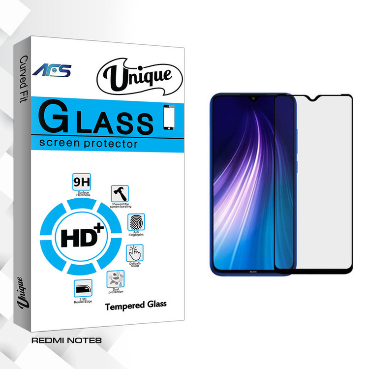محافظ صفحه نمایش سرامیکی ای اف اس مدل Unique Glass مناسب برای گوشی موبایل شیائومی REDMI NOTE8