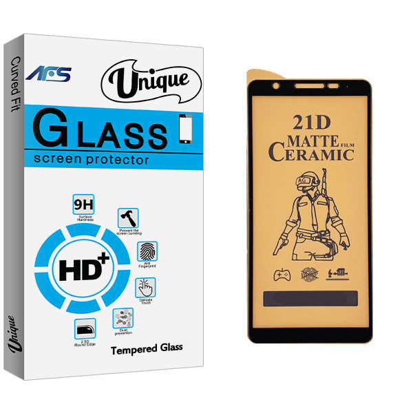 محافظ صفحه نمایش سرامیکی ای اف اس مدل Unique Glass مناسب برای گوشی موبایل سامسونگ Galaxy A3 Core