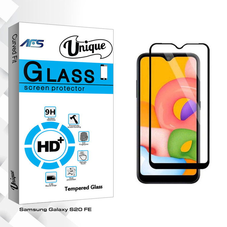 محافظ صفحه نمایش سرامیکی ای اف اس مدل Unique Glass مناسب برای گوشی موبایل سامسونگ Galaxy S20FE