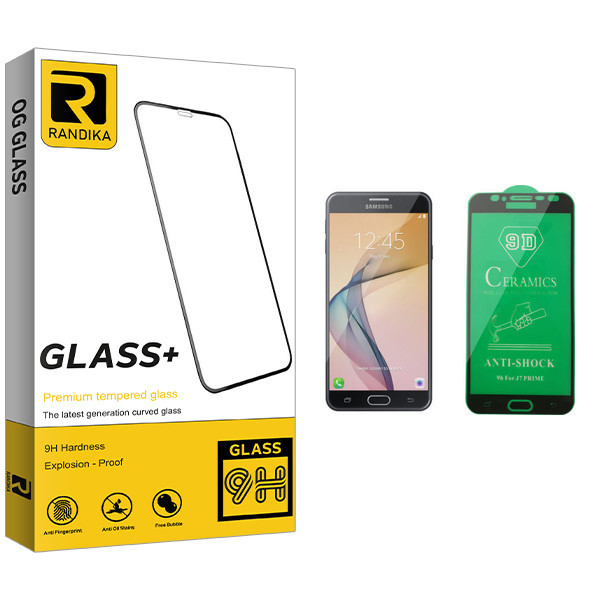 محافظ صفحه نمایش سرامیکی راندیکا مدل Gld مناسب برای گوشی موبایل سامسونگ Galaxy J7 Prime