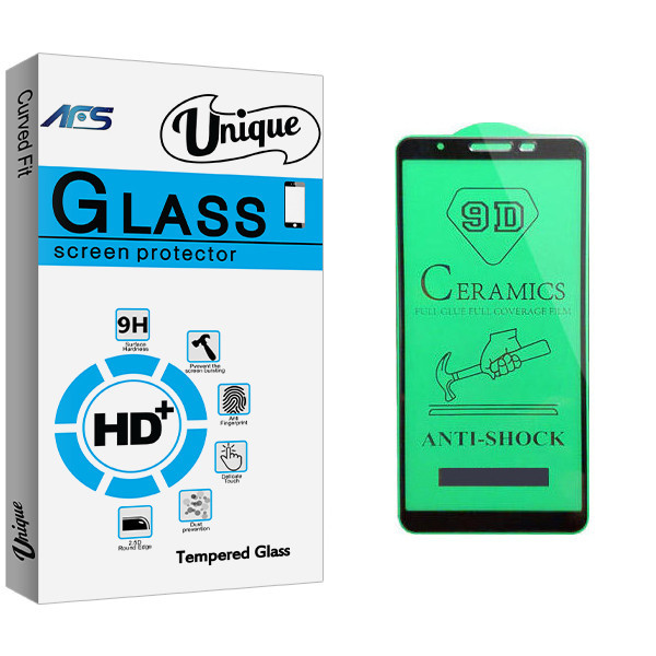 محافظ صفحه نمایش سرامیکی ای اف اس مدل Unique Glass مناسب برای گوشی موبایل سامسونگ Galaxy A3 Core