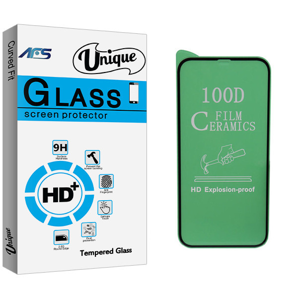 محافظ صفحه نمایش سرامیکی ای اف اس مدل Unique Glass مناسب برای گوشی موبایل اپل iPhone 11 Pro Max