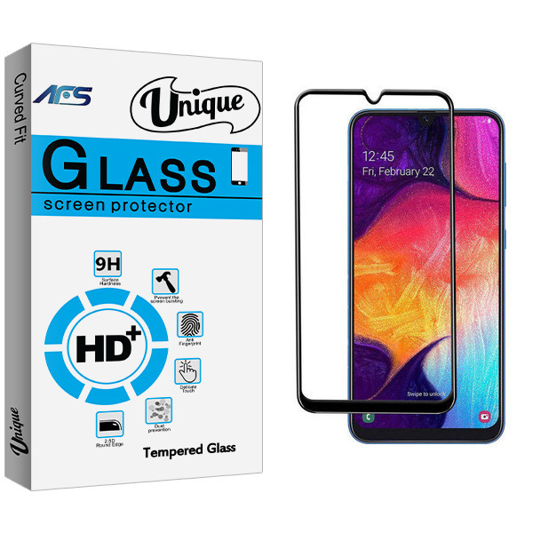 محافظ صفحه نمایش ای اف اس مدل Unique Glass مناسب برای گوشی موبایل سامسونگ Galaxy A30s