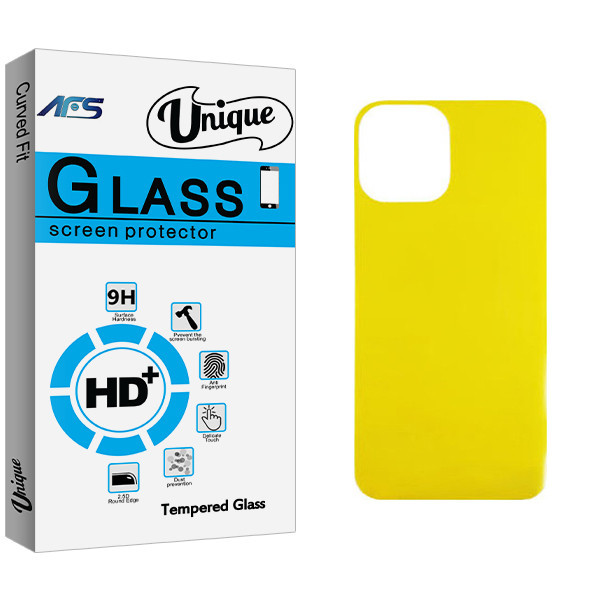 محافظ پشت گوشی ای اف اس مدل Unique Glass TPU مناسب برای گوشی موبایل اپل iPhone 13 pro max