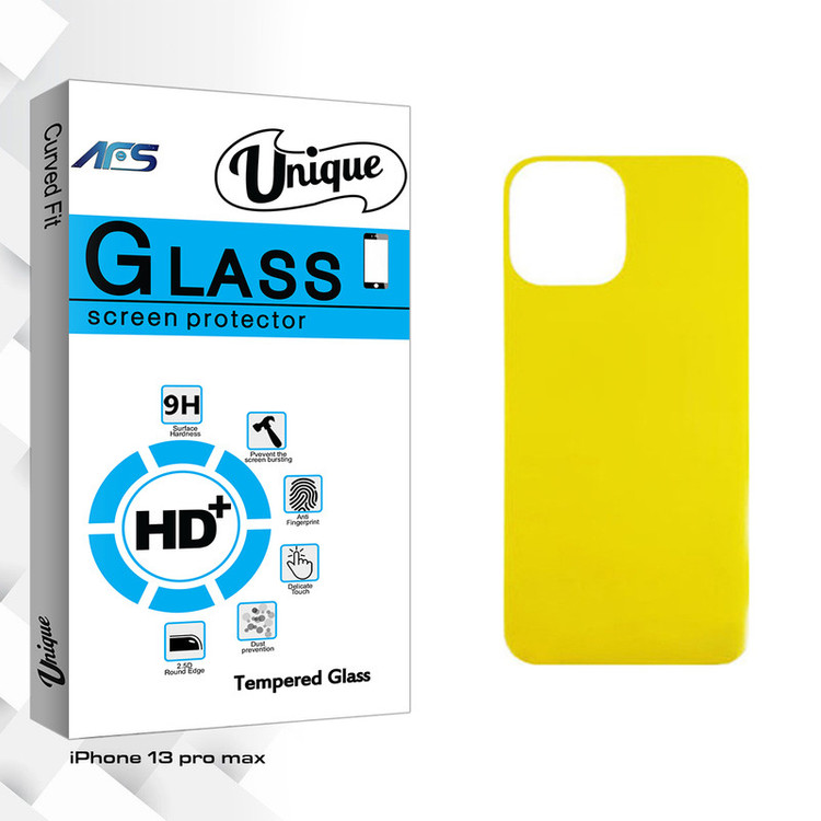 محافظ پشت گوشی ای اف اس مدل Unique Glass TPU مناسب برای گوشی موبایل اپل iPhone 13 pro max