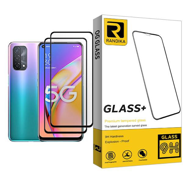 محافظ صفحه نمایش راندیکا مدل Randika Glass MIX002 مناسب برای گوشی موبایل اوپو A93 5G بسته دو عددی