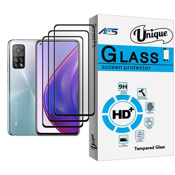 محافظ صفحه نمایش ای اف اس مدل Unique Glass MIX003 مناسب برای گوشی موبایل شیائومی Mi 10T Pro 5G بسته سه عددی