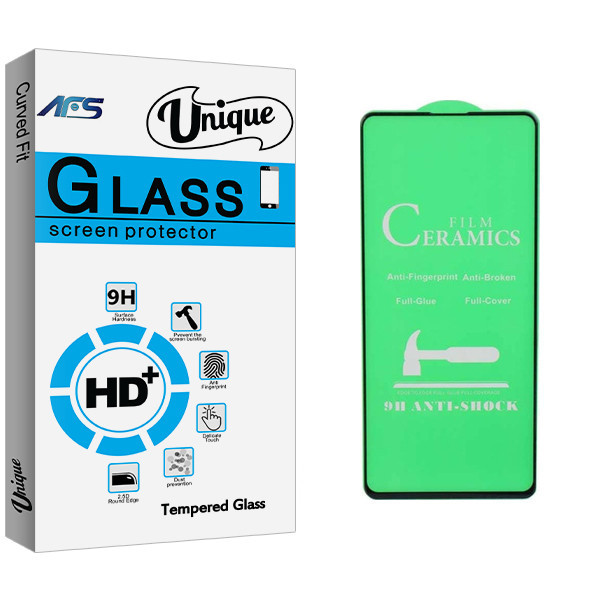 محافظ صفحه نمایش سرامیکی ای اف اس مدل Unique Glass مناسب برای گوشی موبایل سامسونگ Galaxy A51