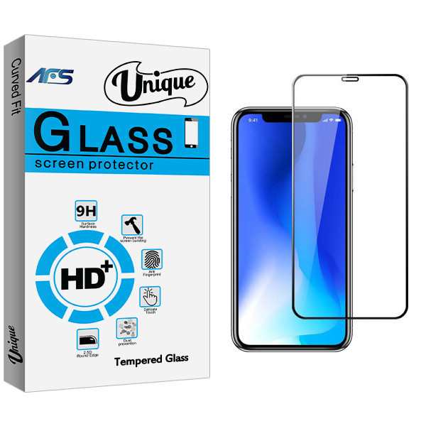 محافظ صفحه نمایش ای اف اس مدل Unique Glass مناسب برای گوشی موبایل اپل Iphone XS MAX