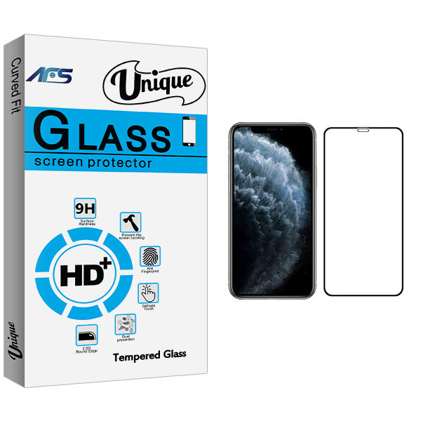 محافظ صفحه نمایش ای اف اس مدل Unique Glass مناسب برای گوشی موبایل اپل iPhone 11 Pro
