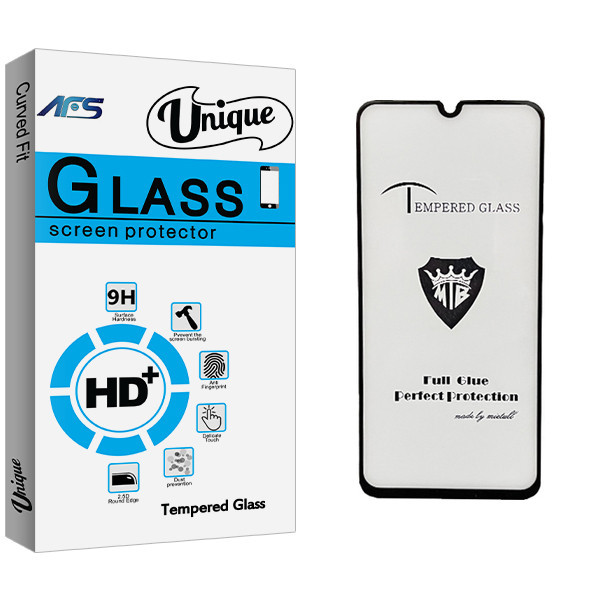 محافظ صفحه نمایش شیشه ای ای اف اس مدل Unique Glass MTB مناسب برای گوشی موبایل سامسونگ GALAXY A12