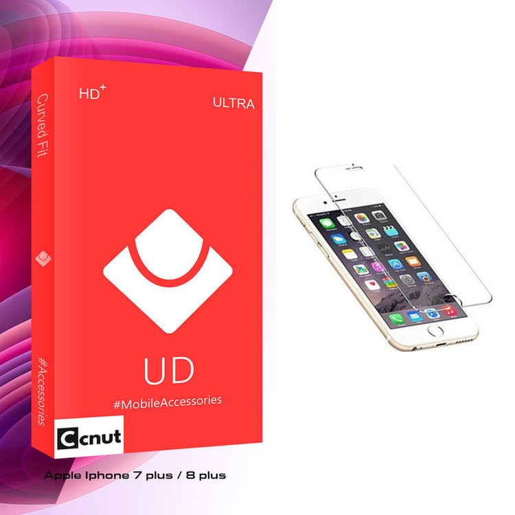 محافظ صفحه نمایش ریمکس کوکونات مدل UD Glass مناسب برای گوشی موبایل اپل iphone 7 plus/8 plus