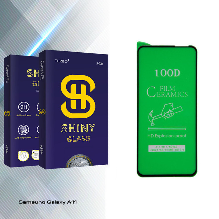 محافظ صفحه نمایش آتوچبو مدل Shiny Glass مناسب برای گوشی موبایل سامسونگ Galaxy A11