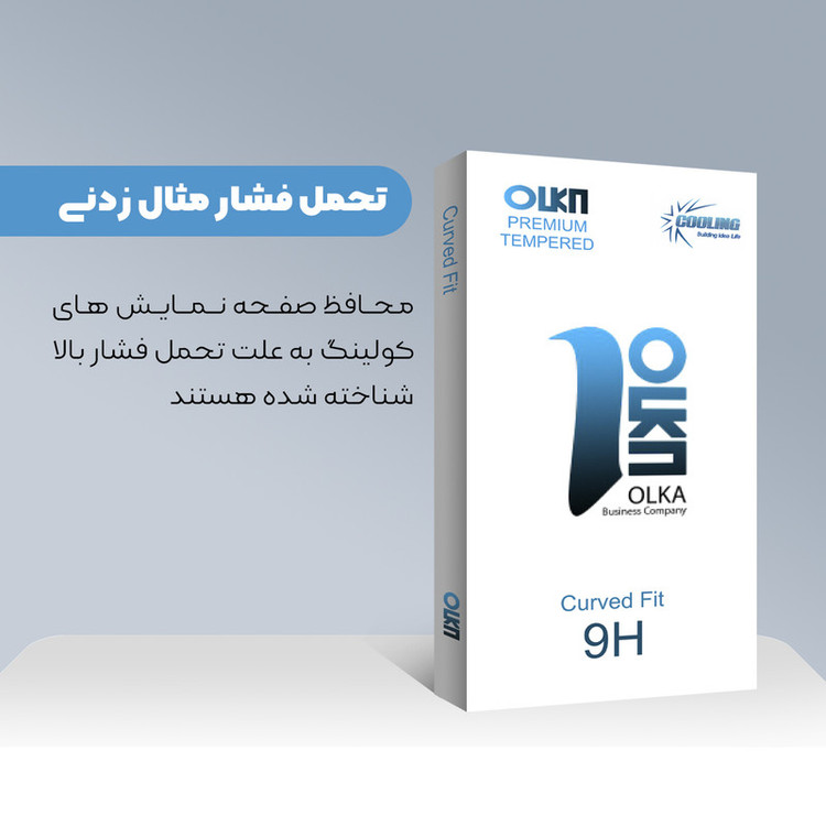 محافظ صفحه نمایش کولینگ مدل Olka Glass MIX004 مناسب برای گوشی موبایل ریلمی C12 بسته چهار عددی