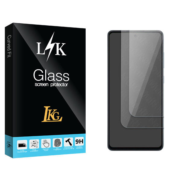 محافظ صفحه نمایش شیشه ای ال کا جی مدل LK Glass مناسب برای گوشی موبایل شیائومی POCO X4 5G بسته دو عددی