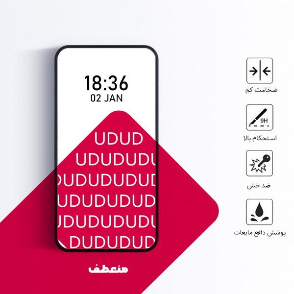 محافظ صفحه نمایش شیشه ای کوکونات مدل UDB مناسب برای گوشی موبایل شیائومی 12T/12T Pro/13T/13T Pro