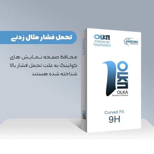 محافظ صفحه نمایش کولینگ مدل Olka Antistatic مناسب برای گوشی موبایل ویوو Y100i