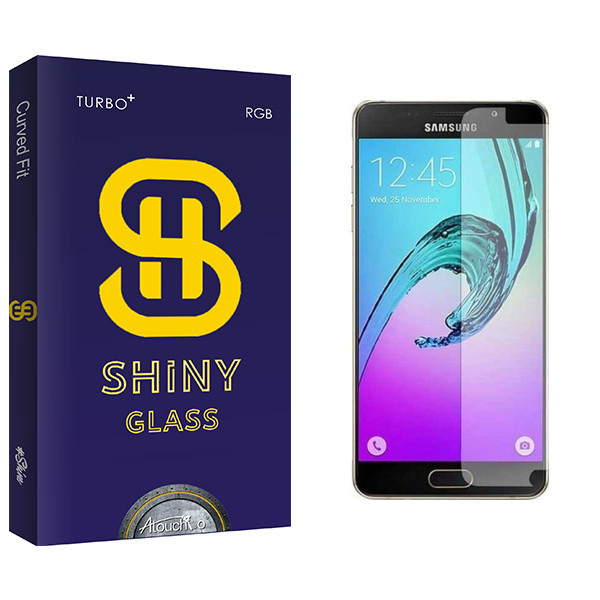 محافظ صفحه نمایش شیشه ای آتوچبو مدل Shiny Glass مناسب برای گوشی موبایل سامسونگ A5 2016