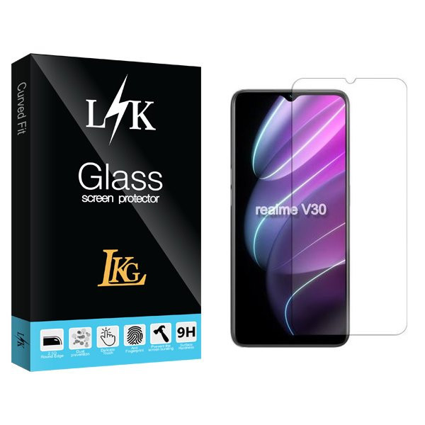 محافظ صفحه نمایش ال کا جی مدل LKK مناسب برای گوشی موبایل ریلمی V30