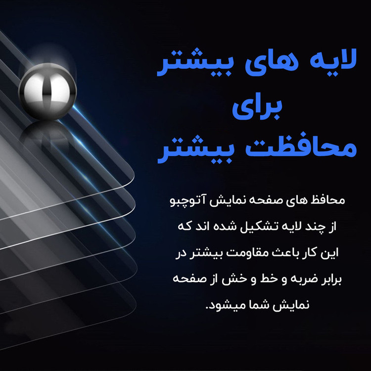 محافظ صفحه نمایش سرامیکی آتوچبو مدل Shiny Glass مناسب برای گوشی موبایل شیائومی Redmi Note 9