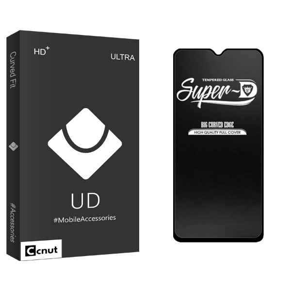 محافظ صفحه نمایش شیشه ای کوکونات مدل UDB Ultra Super-D مناسب برای گوشی موبایل شیائومی Redmi 9 \ 9A \ 9C