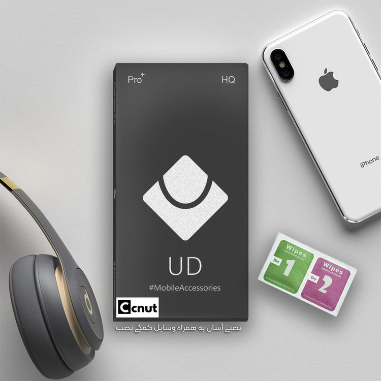محافظ صفحه نمایش شیشه ای کوکونات مدل UDB Ultra Super-D مناسب برای گوشی موبایل شیائومی Redmi 9 \ 9A \ 9C
