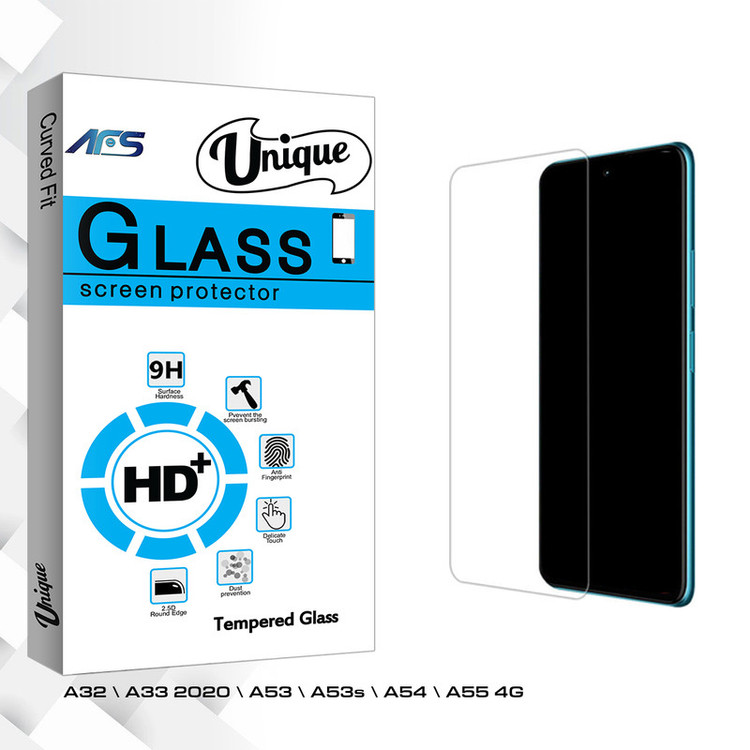 محافظ صفحه نمایش شیشه ای ای اف اس مدل Unique Glass MIX3 مناسب برای گوشی موبایل اوپو A32 \ A33 2020 \ A53 \ A53s \ A54 \ A55 4G