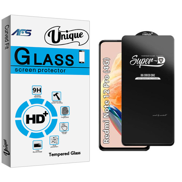محافظ صفحه نمایش ای اف اس مدل Unique SuperD مناسب برای گوشی موبایل شیائومی Redmi note 12 Pro 4G