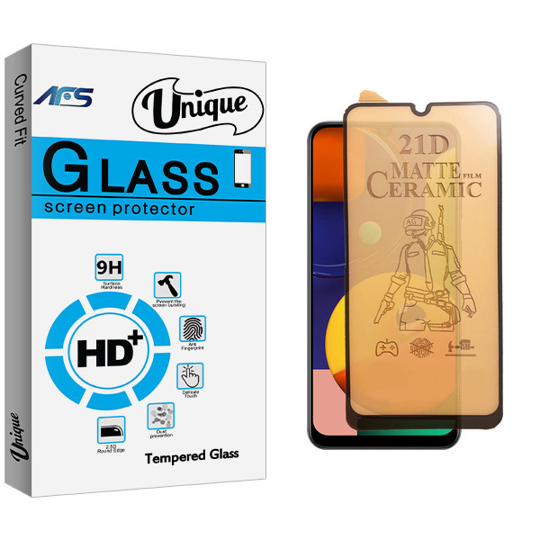 محافظ صفحه نمایش سرامیکی مات ای اف اس مدل Unique Pro مناسب برای گوشی موبایل سامسونگ Galaxy A32 4G / Galaxy A22 4G / Galaxy M31