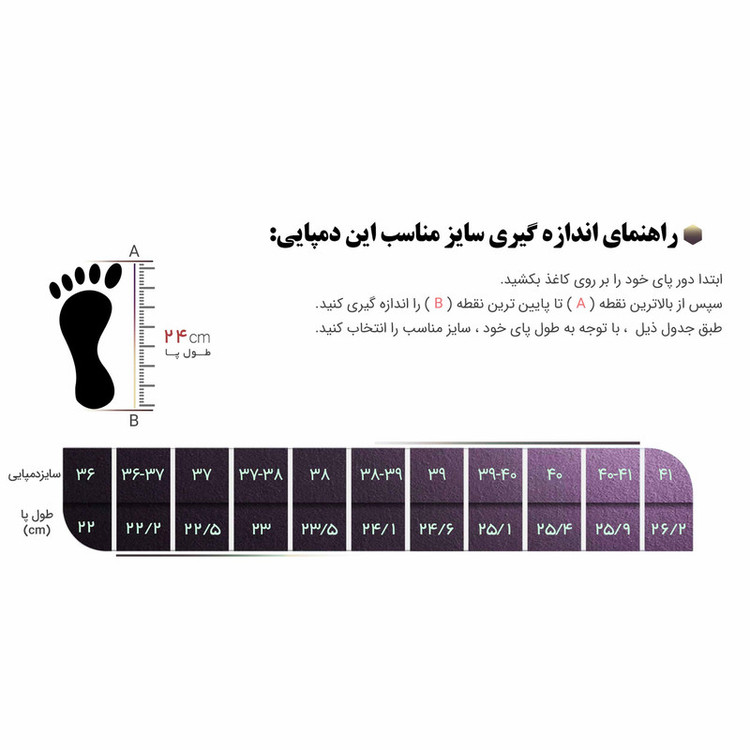 دمپایی لاانگشتی زنانه پاپا مدل ترمه کد 27