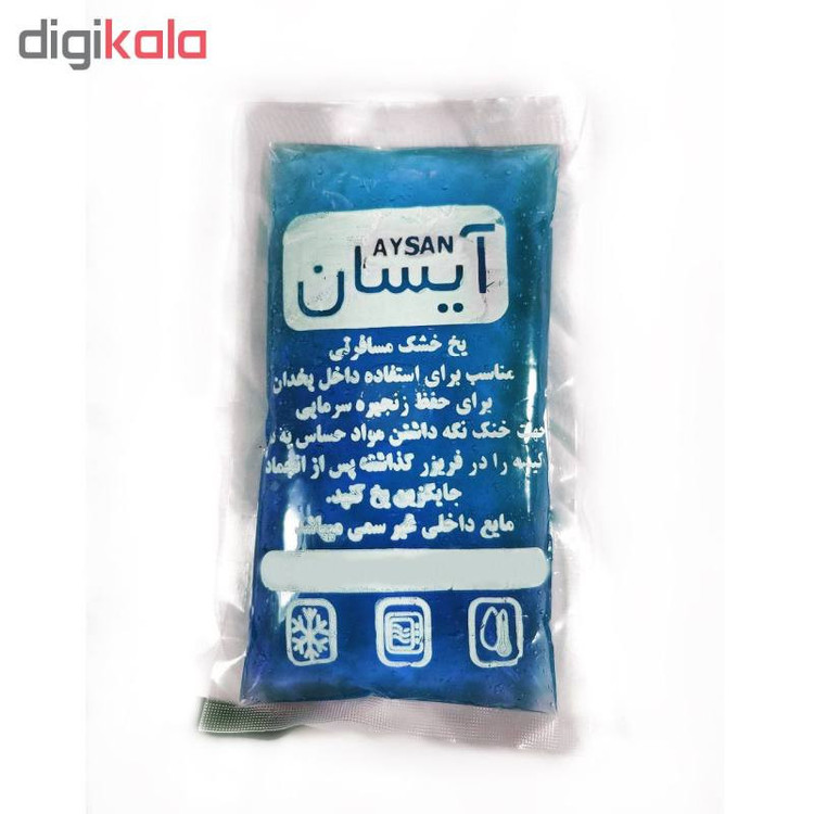 یخ خشک سفری آیسان کد 555 بسته 5 عددی