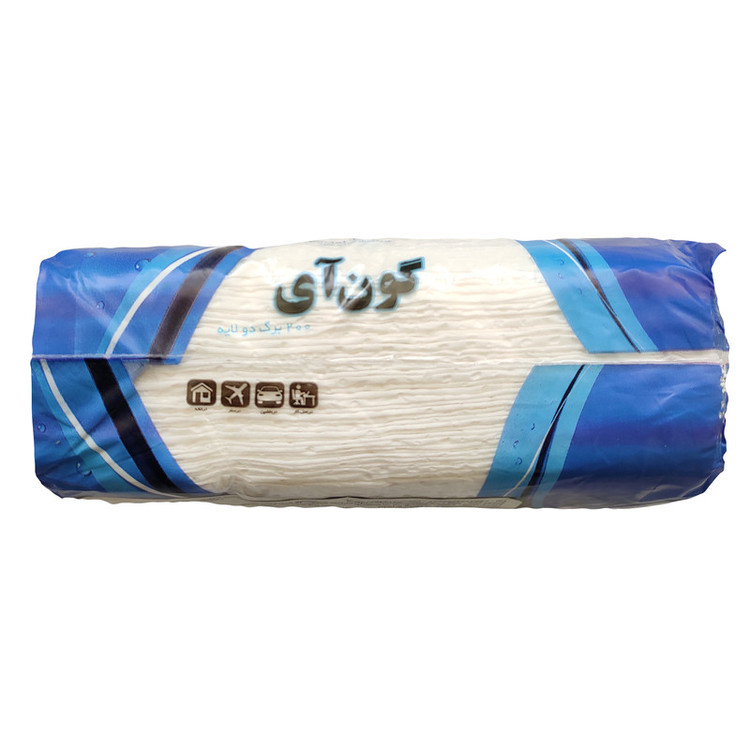 دستمال کاغذی 100 برگ گون آی مدل A12 SM بسته 10 عددی