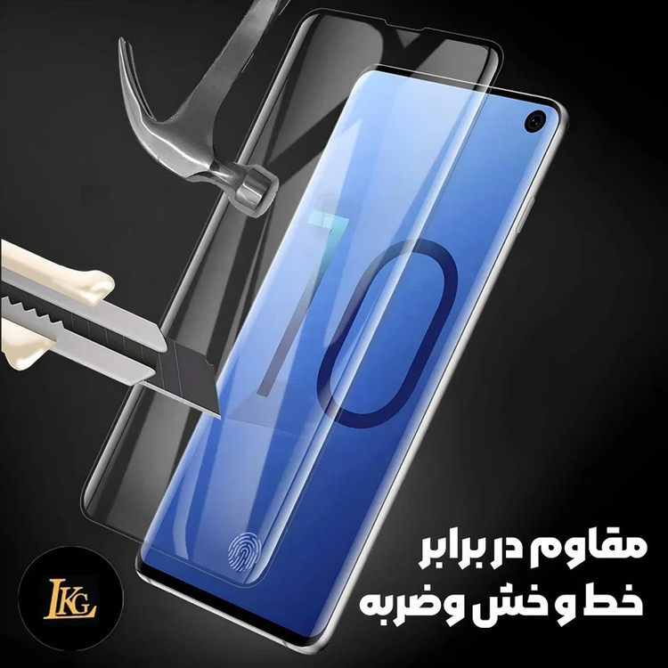 حافظ صفحه نمایش شیشه ای ال کا جی مدل UV-GLASS مناسب برای گوشی موبایل شیائومی Redmi Note 15