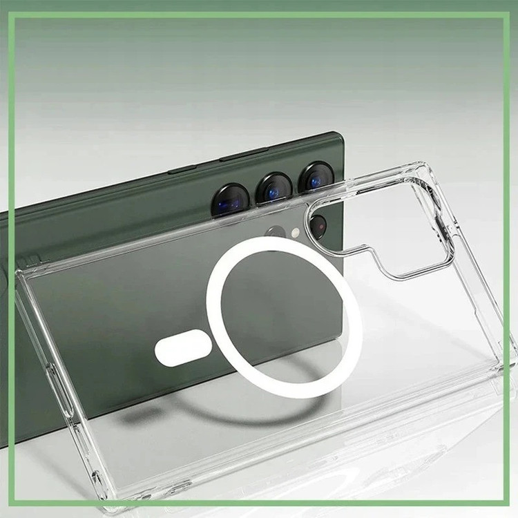 کاور ال کا جی مدل قاب مگسیف دار مناسب برای گوشی موبایل سامسونگ Galaxy A36 / A56