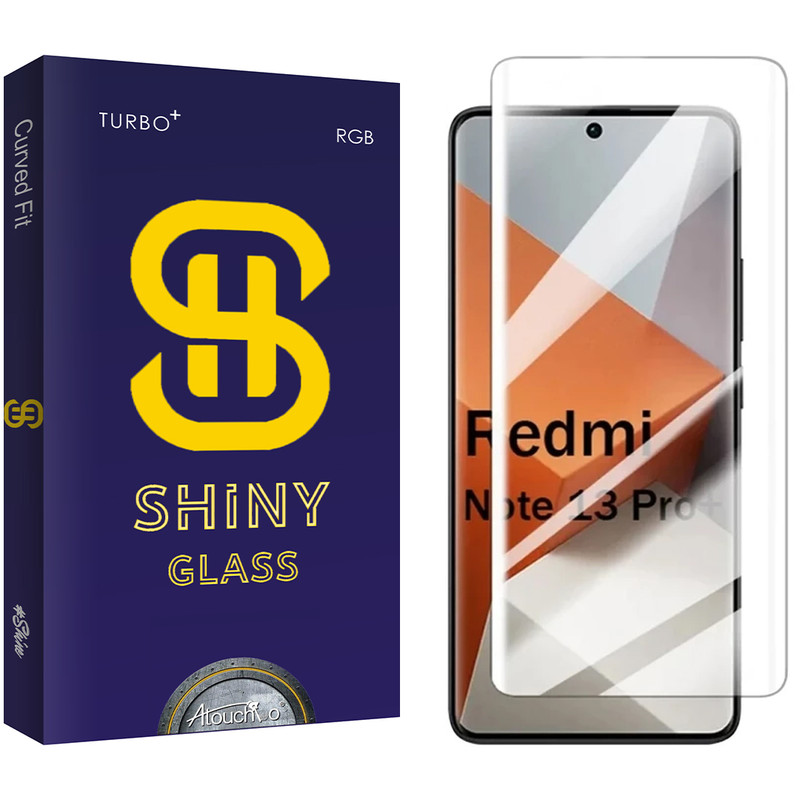محافظ صفحه نمایش یووی لایت آتوچبو مدل Shiny UV مناسب برای گوشی موبایل شیائومی Redmi Note 13 Pro Plus