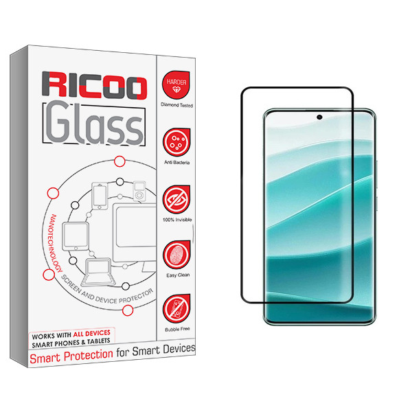 محافظ صفحه نمایش ریکو مدل RiC2 مناسب برای گوشی موبایل شیائومی Redmi Note 14 Pro 5G / Redmi Note 14 Pro Plus 5G / Redmi Note 13 Pro Plus 5G