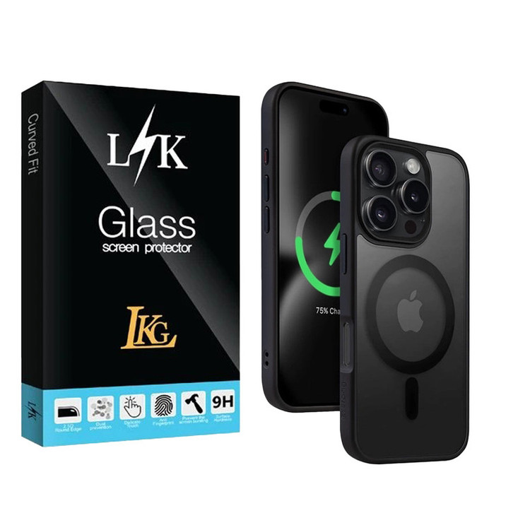 کاور ال کا جی مدل قاب مگسیف مناسب برای گوشی موبایل اپل iPhone 16 Pro Max
