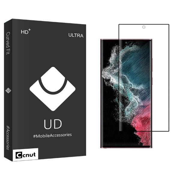 محافظ صفحه نمایش سرامیکی کوکونات مدل UDB S22 مناسب برای گوشی موبایل سامسونگ Galaxy S22 Ultra 5G
