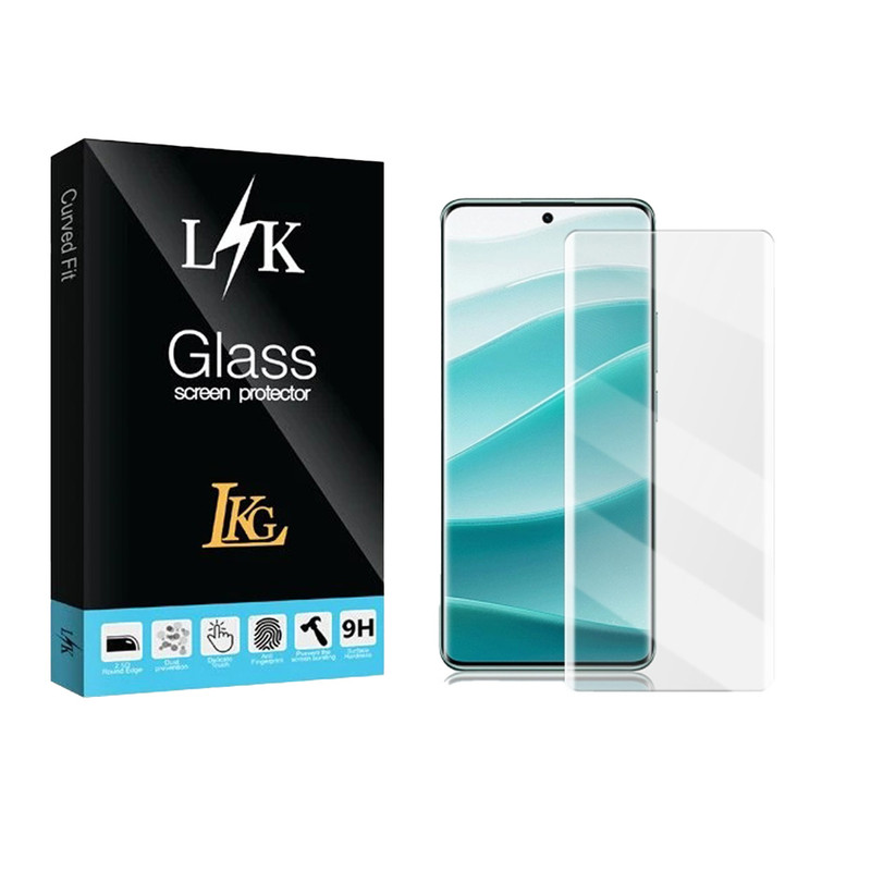 محافظ صفحه نمایش ال کا جی مدل یووی مناسب برای گوشی موبایل شیائومی Redmi Note 14 Pro Plus 5G