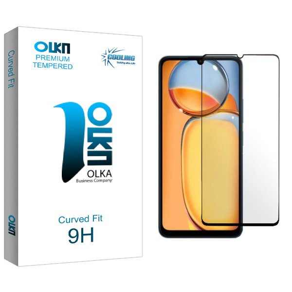 محافظ صفحه نمایش شیشه ای کولینگ مدل Olka مناسب برای گوشی موبایل شیائومی Poco C65