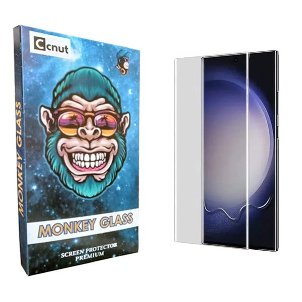 محافظ صفحه نمایش کوکونات مدل mnk UV_NW مناسب برای گوشی موبایل سامسونگ Galaxy S23 Ultra