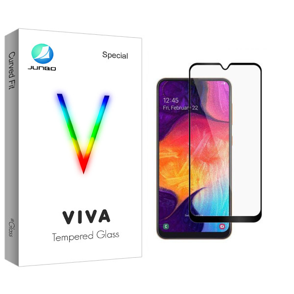 محافظ صفحه نمایش سرامیکی جانبو مدل Viva Glass مناسب برای گوشی موبایل سامسونگ Galaxy A12